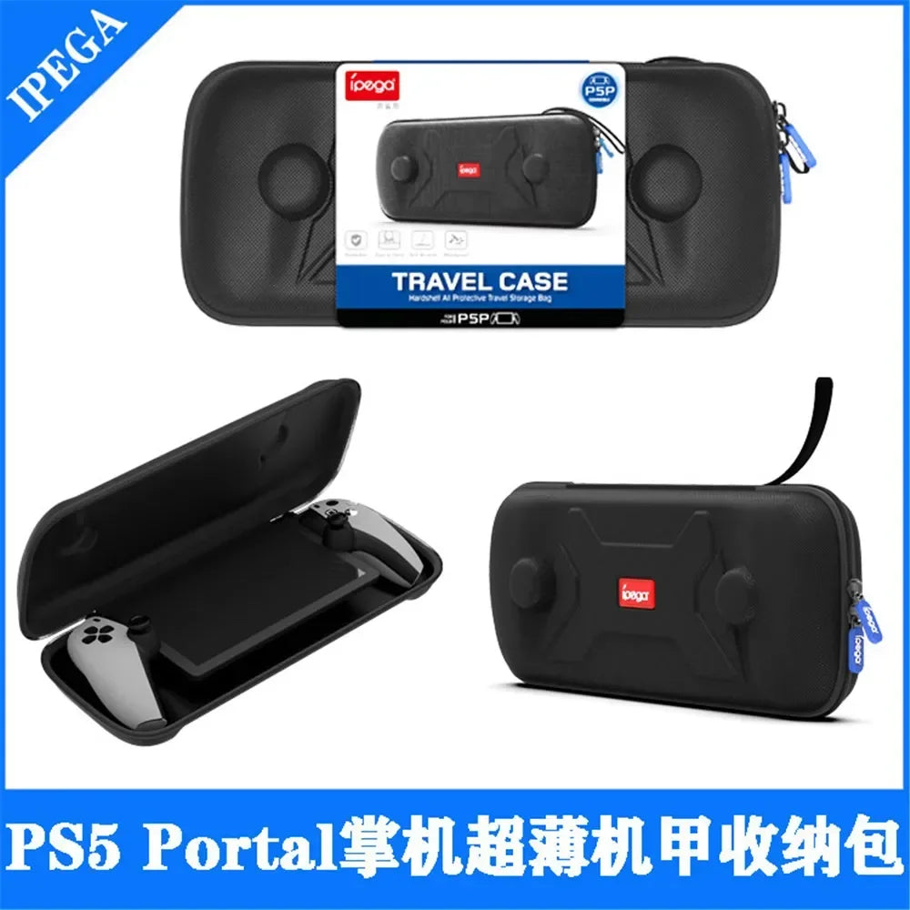 PG-P5P12 for PS5 Portale Handheld EVA Hard Bag Handheld Console Ultrathin Mech Storage Case Shockproof Travel Hard Storage Bag
