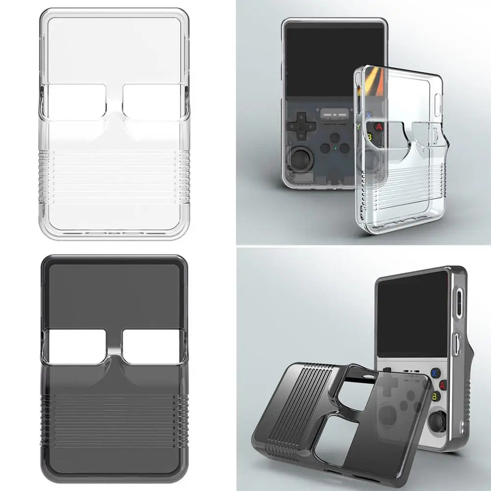 Portable Game Console Protective Case for R36S Silicone Protective Cover Antiscratch Storage Box Washable Silicone Case for R36S