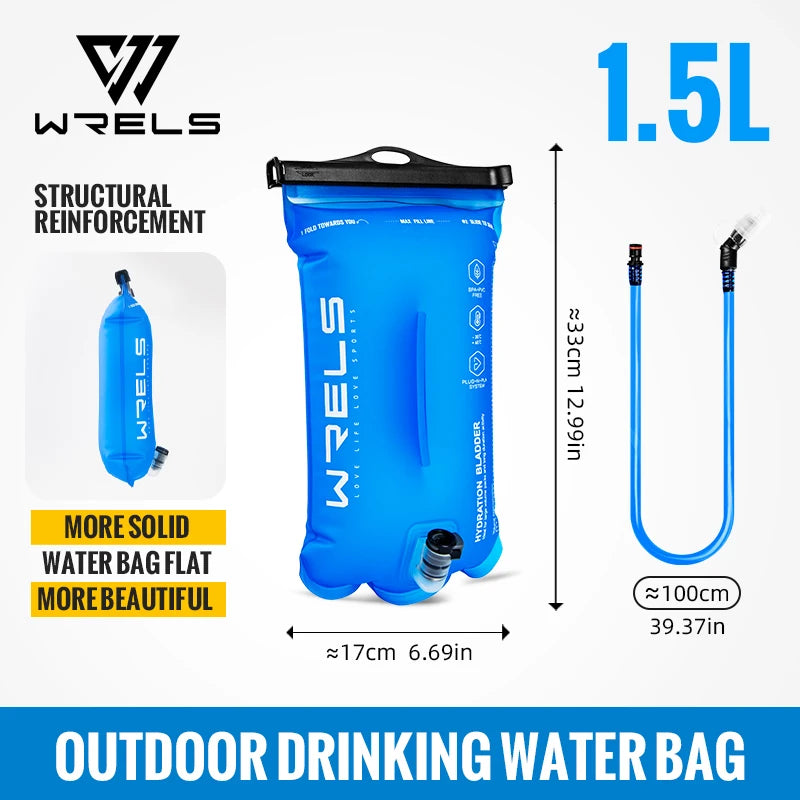 Sports Water Bladder Hydration Pack Storage Bag BPA Free Portable Food Grade Outdoor Drinking Camping Water Bag