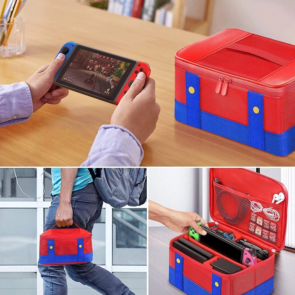Switch Case for Nintendo Switch Portable Waterproof Hard Protective Storage Bag for Nintendo Switch Console & Game Accessories