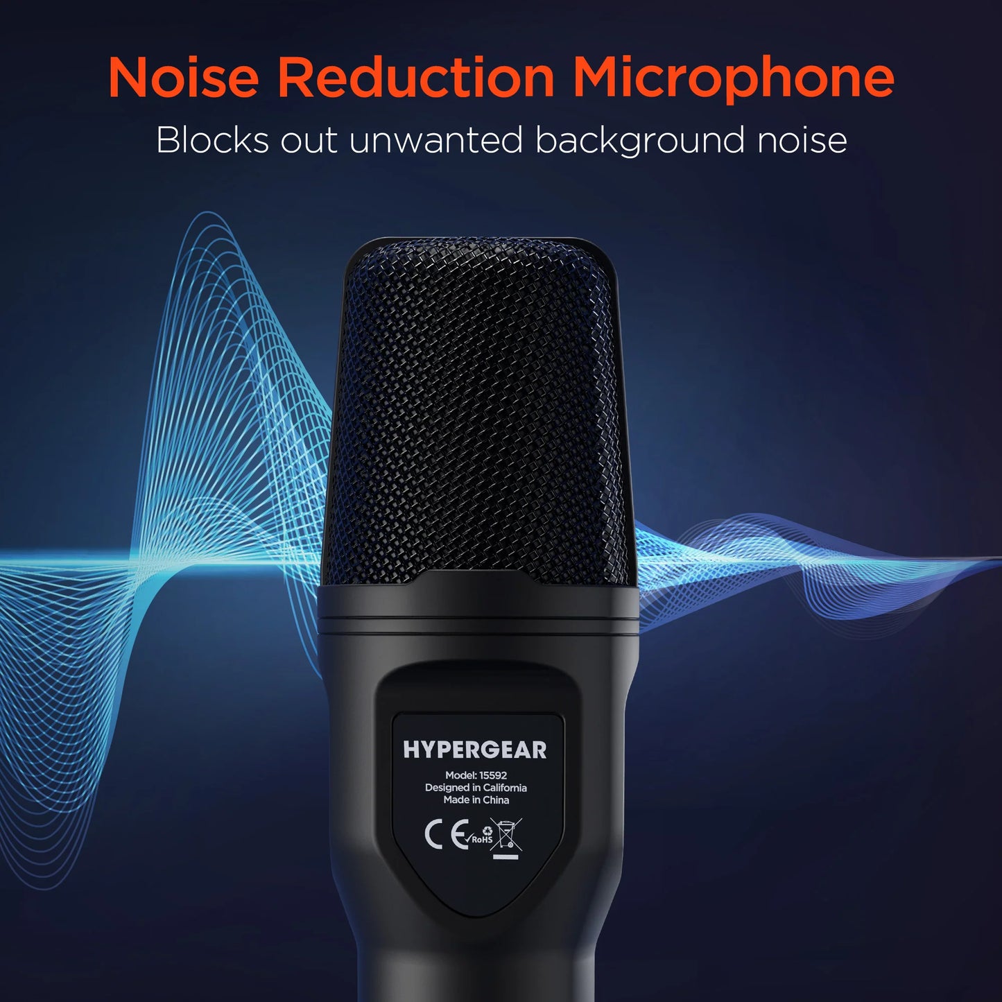 Hypergear Sound Advantage Pro-Audio Hi-Def Condenser Microphone