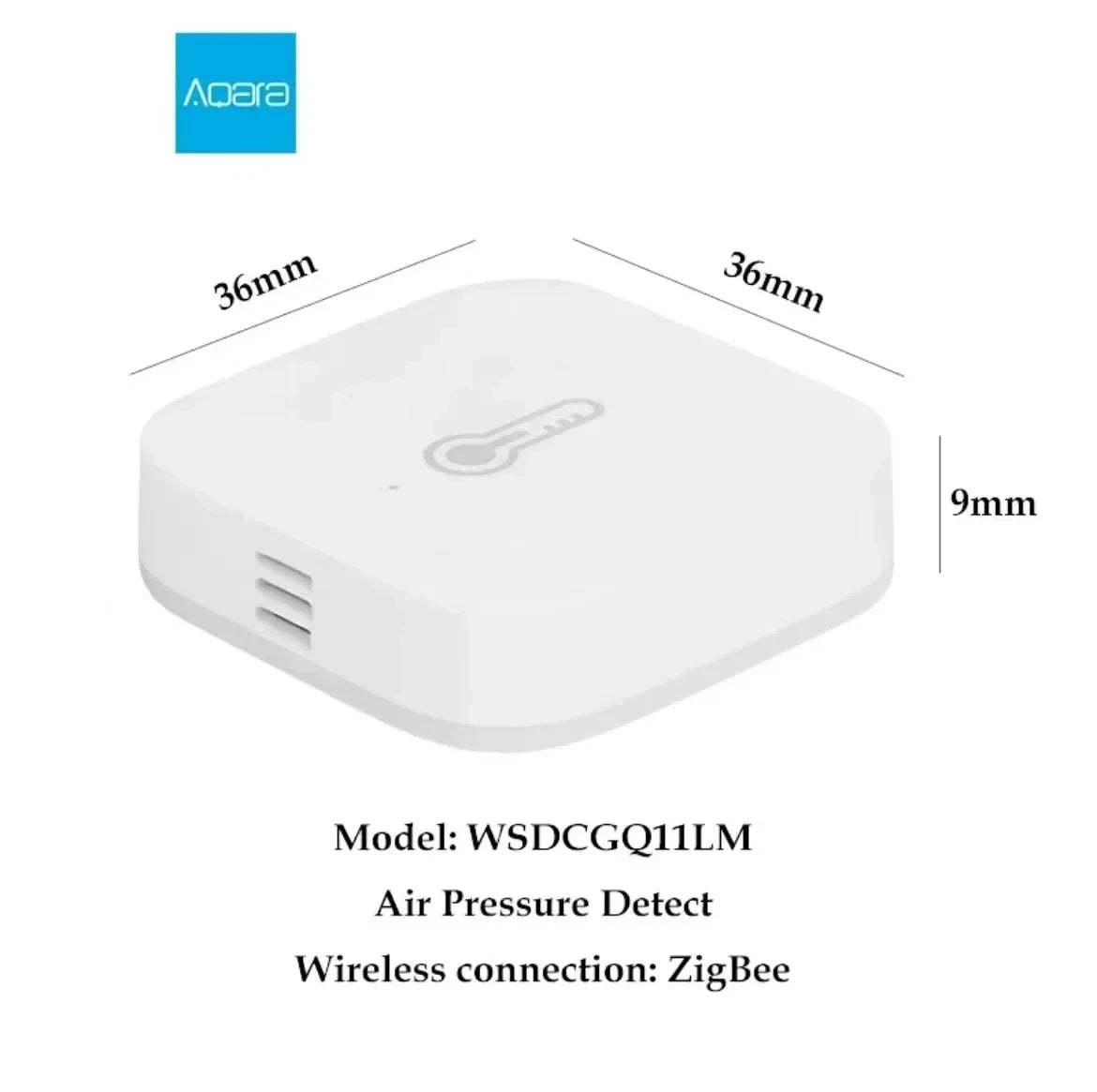 Global Version Temperature Humidity Sensor Smart Air Pressure Sensor Zigbee Smart Home for Xiaomi APP Mi Home Homekit APP