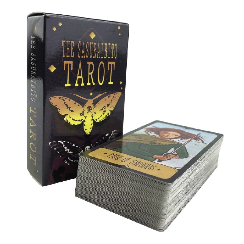 Crystals Tarot Cards Oracle Cards Tarot Deck and Card Game High Quality Kabbalis Board Game Divination Fate Party Enterainment