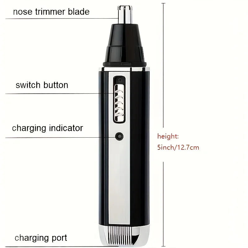 4 in 1 All Purpose Beauty Set Painless Trimming of Nose Hair Beard Eyebrow Trimming and Shaver in One to Create a Delicate Face
