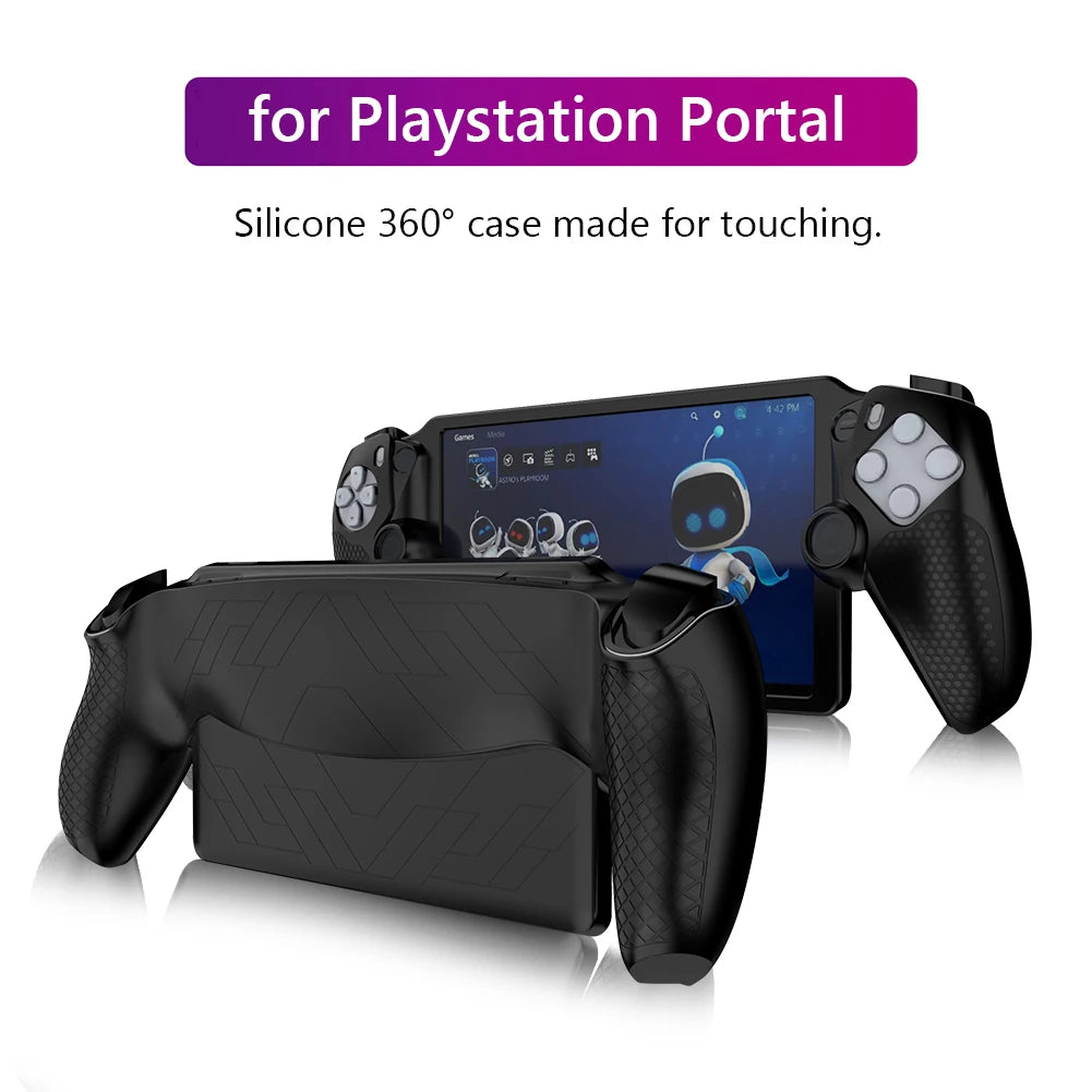 Carrying Case for PS5 Portal Case EVA Hard Carrying Case Storage Bag Anti-Scratch Travel Carry Handbag for Playstation 5 Portal