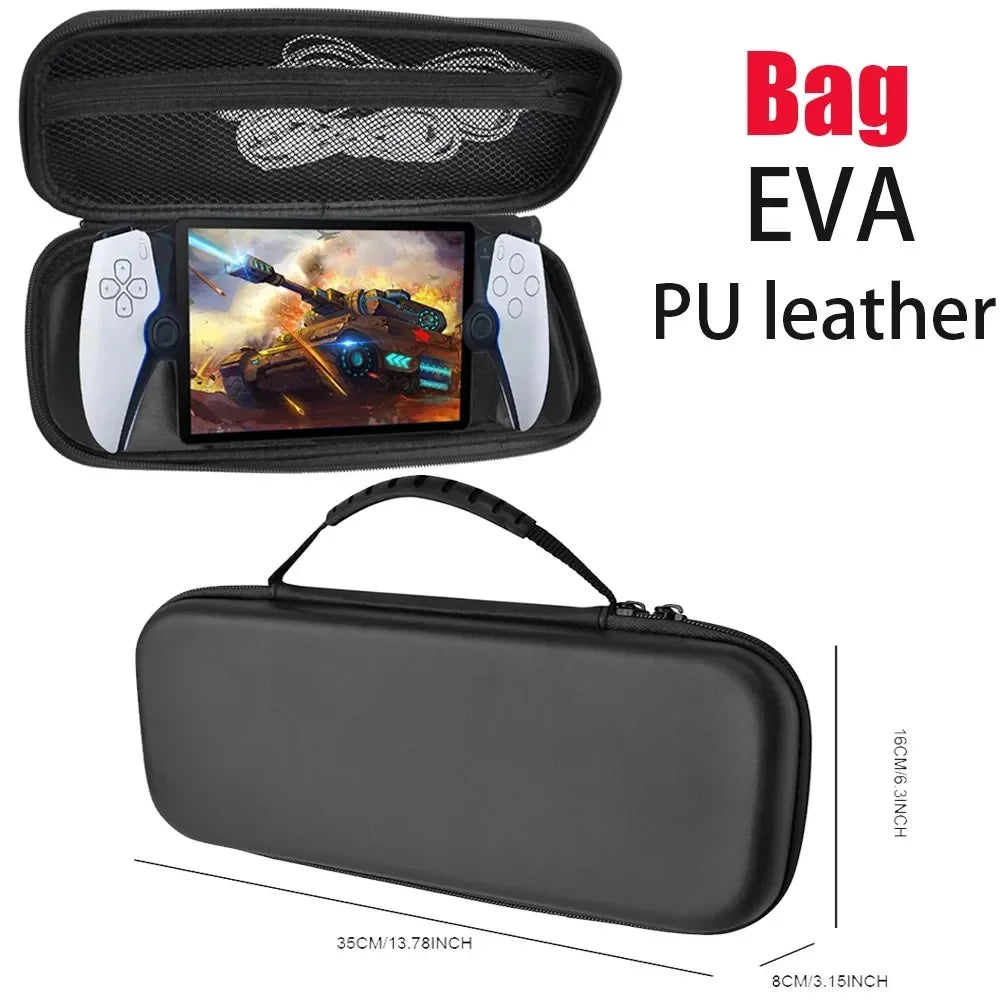 Carrying Case for PS5 Portal Case EVA Hard Carrying Case Storage Bag Anti-Scratch Travel Carry Handbag for Playstation 5 Portal