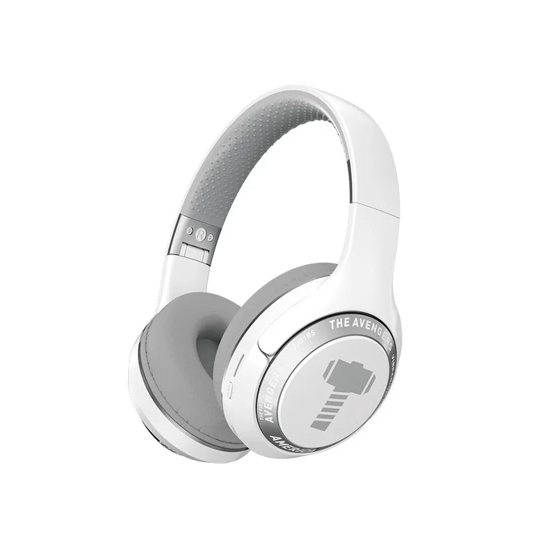 Marvel Spider Man Bluetooth Eagles over Ear Foldable Computer Wireless Headphones Noise Cancellation HIFI Stereo Gaming Headset