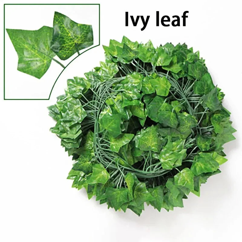 1Pc Artificial Wall Hanging Plants Creeper Special Occasion Decoration Home Decor Party Office Festival Theme Decorative