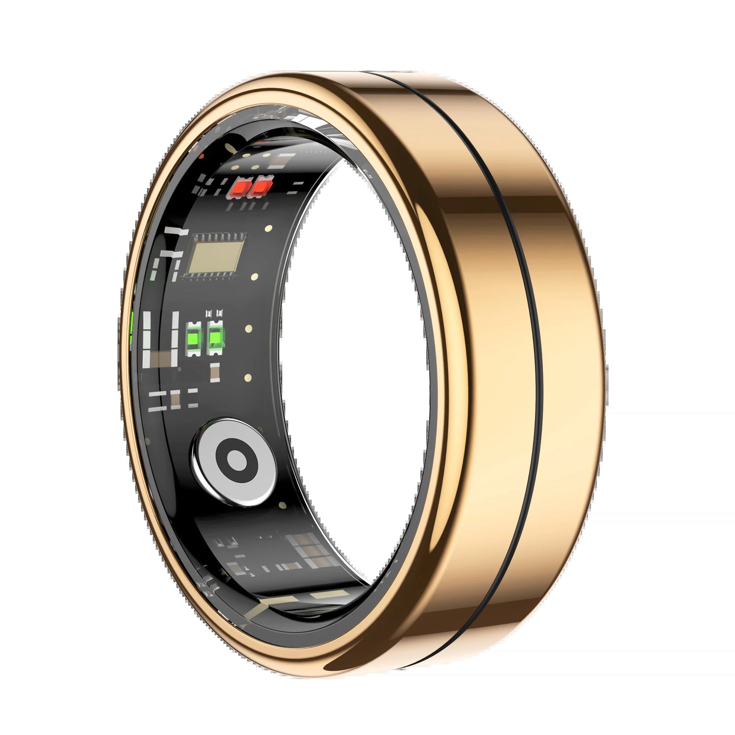 R04 Smart Rings Men Women with Charging Case Health and Sleep Monitor Smart Ring 5ATM Waterproof Multi-Sport Mode Camera Control