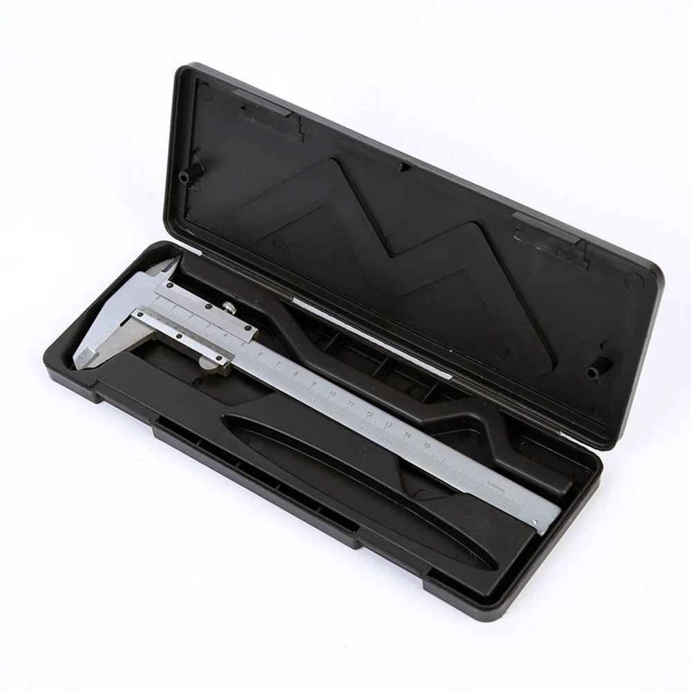 0-150Mm Vernier Caliper Depth Gauge Have Locking Screw High Precision Carbon Steel Vernier Caliper Depth Gauge Teaching Students