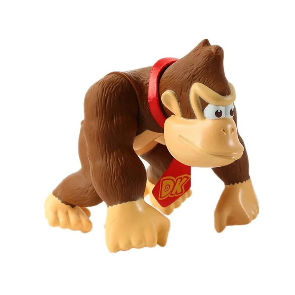 Game Super Mario Bros Figure Doll Cartoon Characters Mario Creative Movable Collectible Model Toys Children'S Birthday Gifts