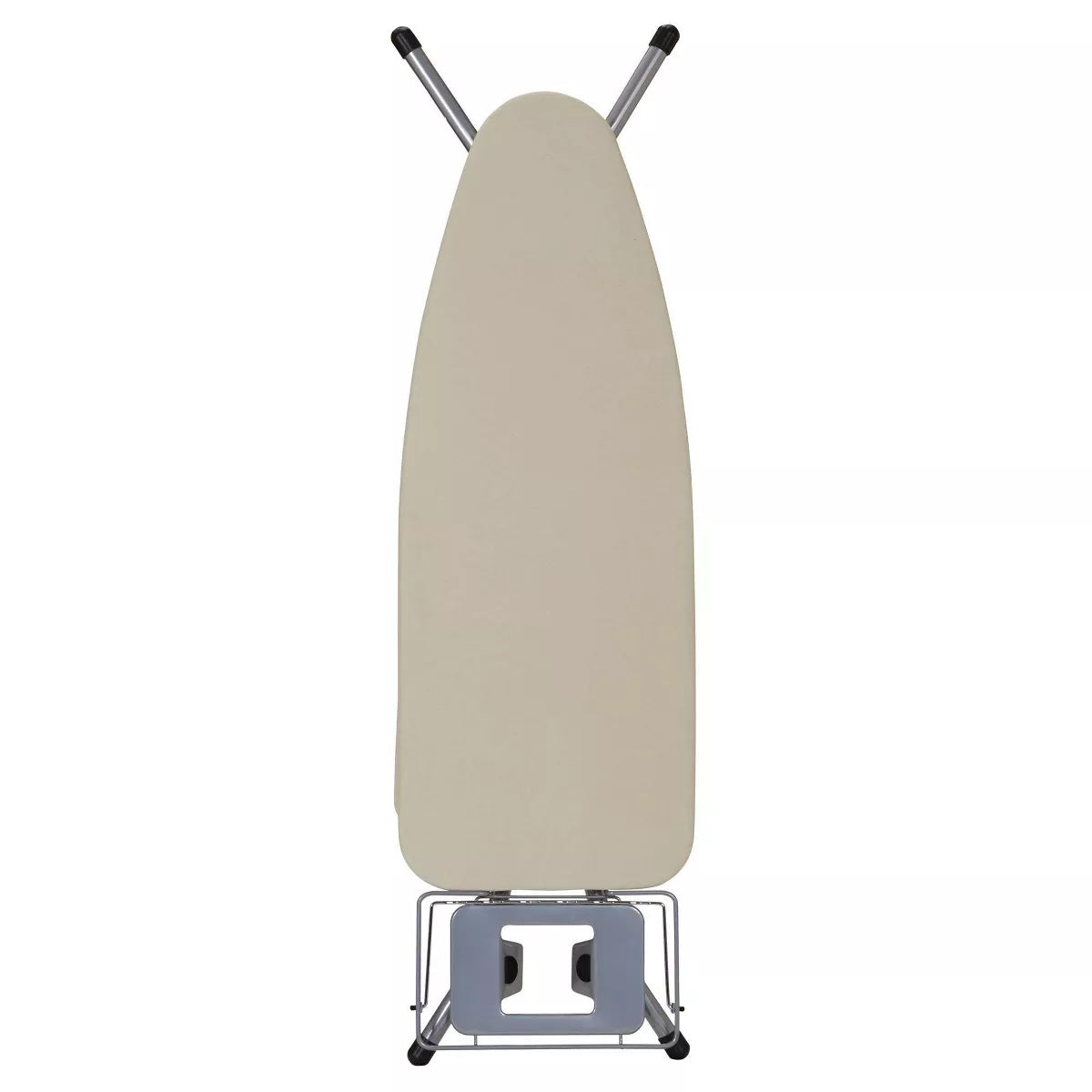 Extra-Wide Ironing Board with Four-Leg Silver Frame