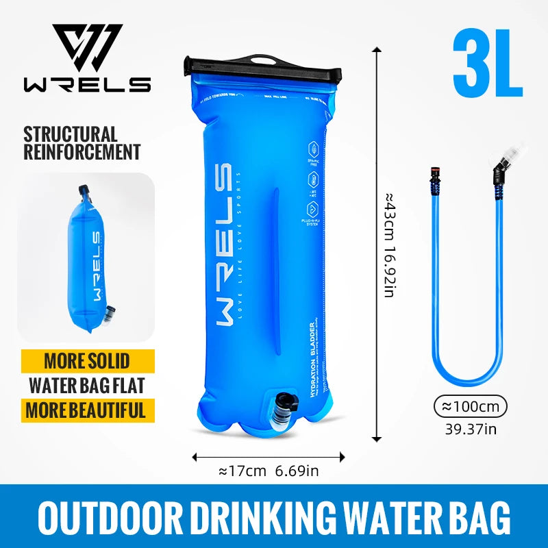 Sports Water Bladder Hydration Pack Storage Bag BPA Free Portable Food Grade Outdoor Drinking Camping Water Bag