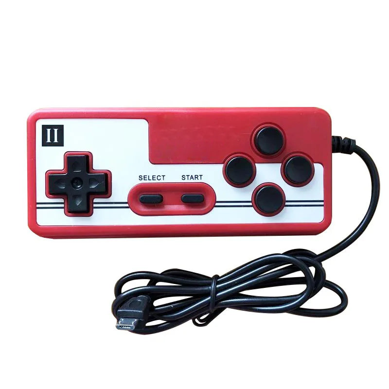 Classic Retro Version of Home Fc Plug-In Double Handheld Game Console Handle Game Controller