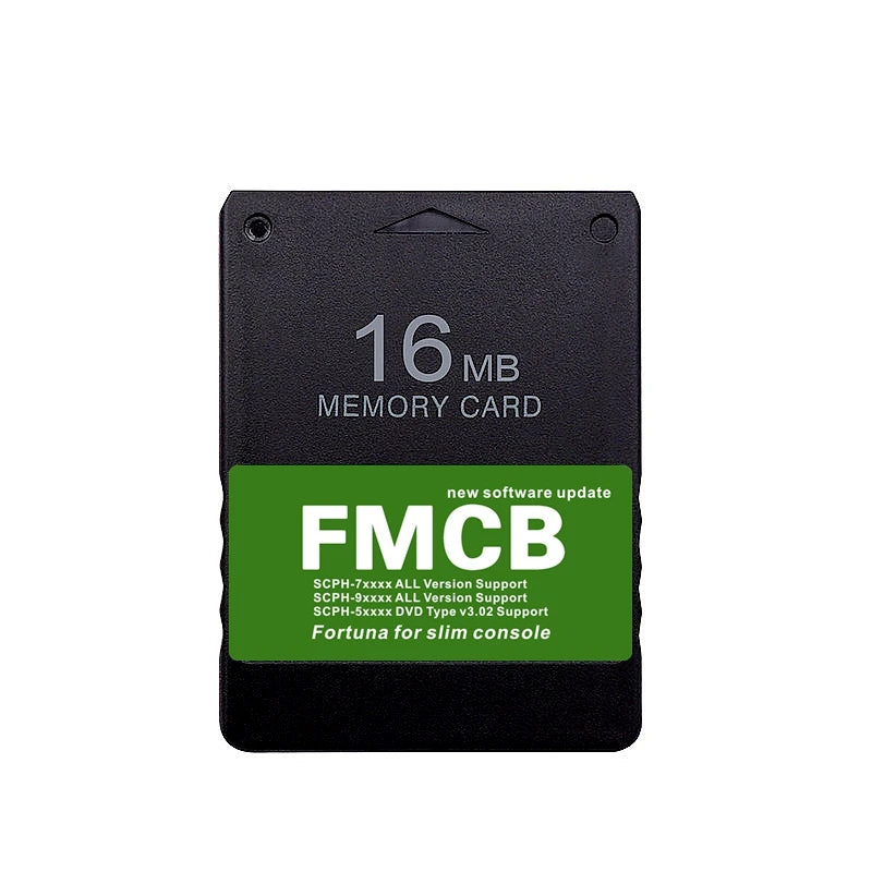 PS2 FMCB Funtuna Slims FMCB Fortuna Card New Software Update Oplv1.2.0 MX4 Program Mcboot for Playstation2 Slims Consoles