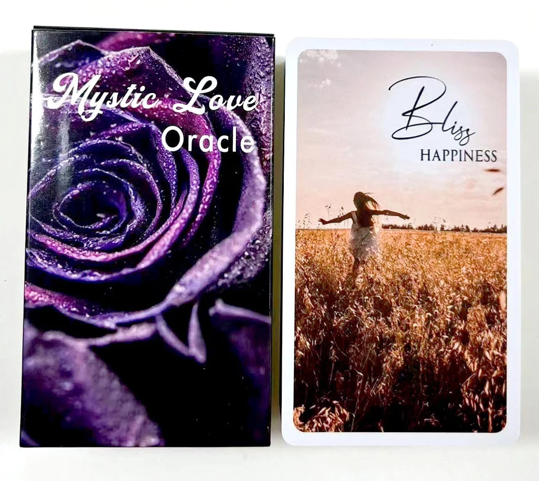 Mystic Love Oracle Cards a 79 Tarot Card Board Game Party Mystical Tarot Divination Tools Table Tarot Deck Party Favor