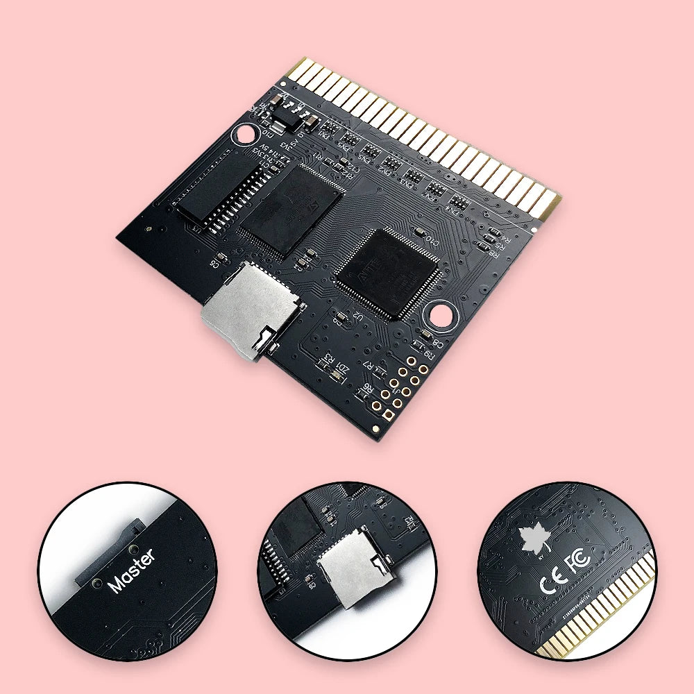 Master System 600 in 1 Game Cartridge for SEGA Master System SMS with USA EUR Game Console