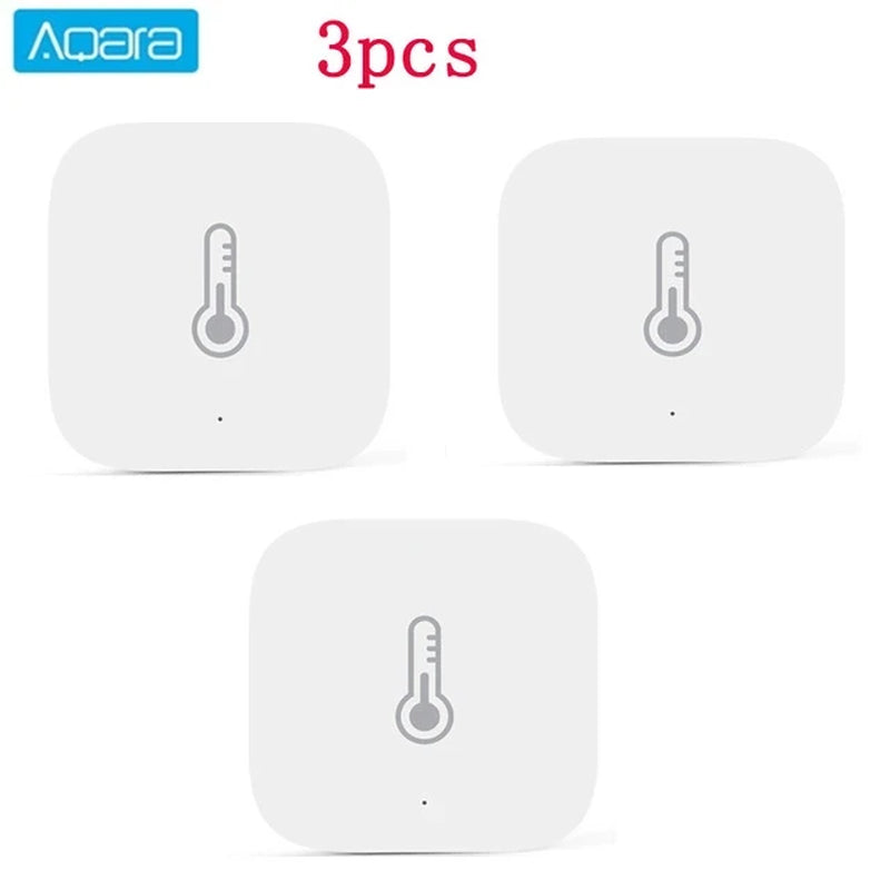 Smart Air Pressure Temperature Humidity Sensor Environment Zigbee Remote Control Work with Xiaomi Home Homekit Gateway Hub
