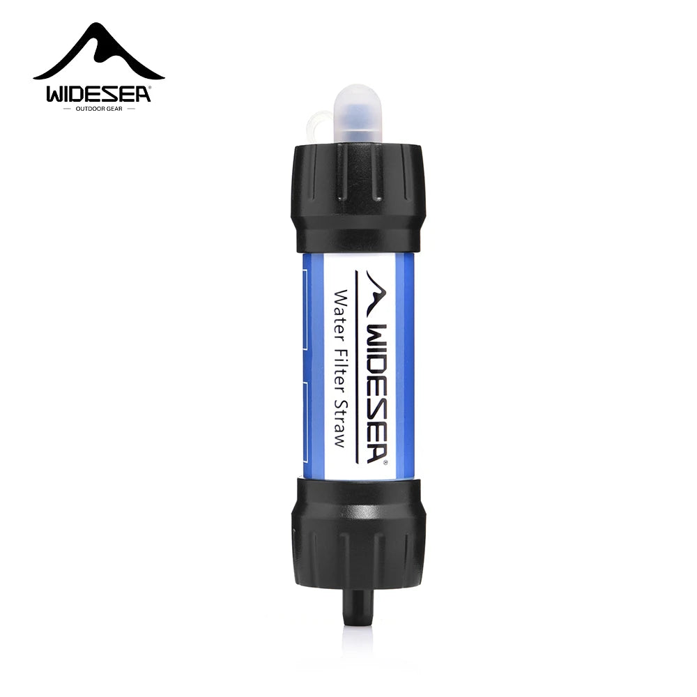 Camping Outdoor Water Purifier 0.01Micron Filtration Portable Reusable Straw Type Use of Highqualitymedical Hollow Fiber