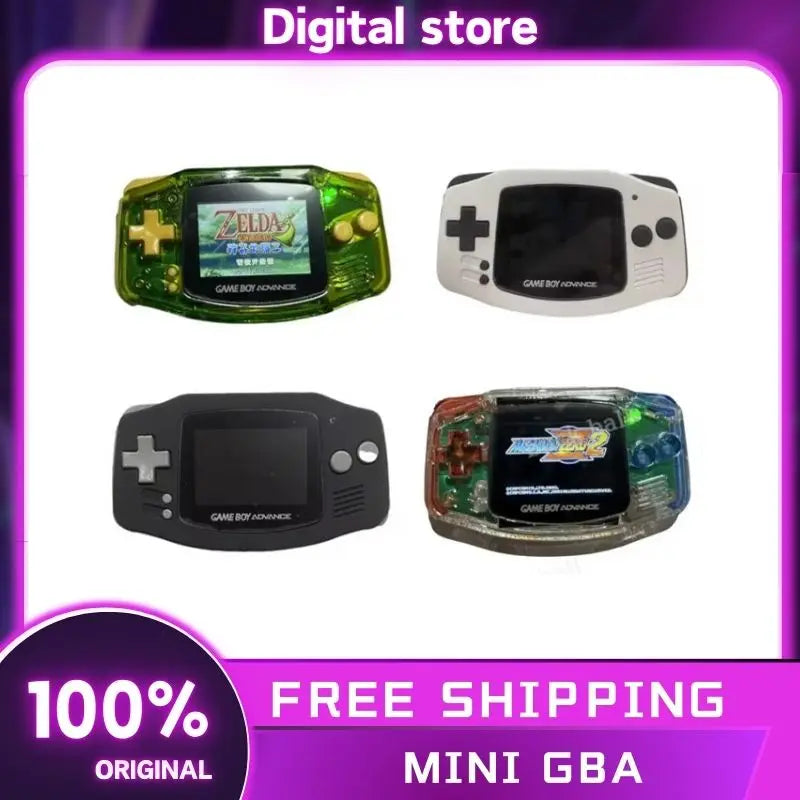 Mini GBA Handheld Game Console 240*160 Display Resolution Custom Portable Game Console IPS Screen Battery Life of 2.5 Hours Gift