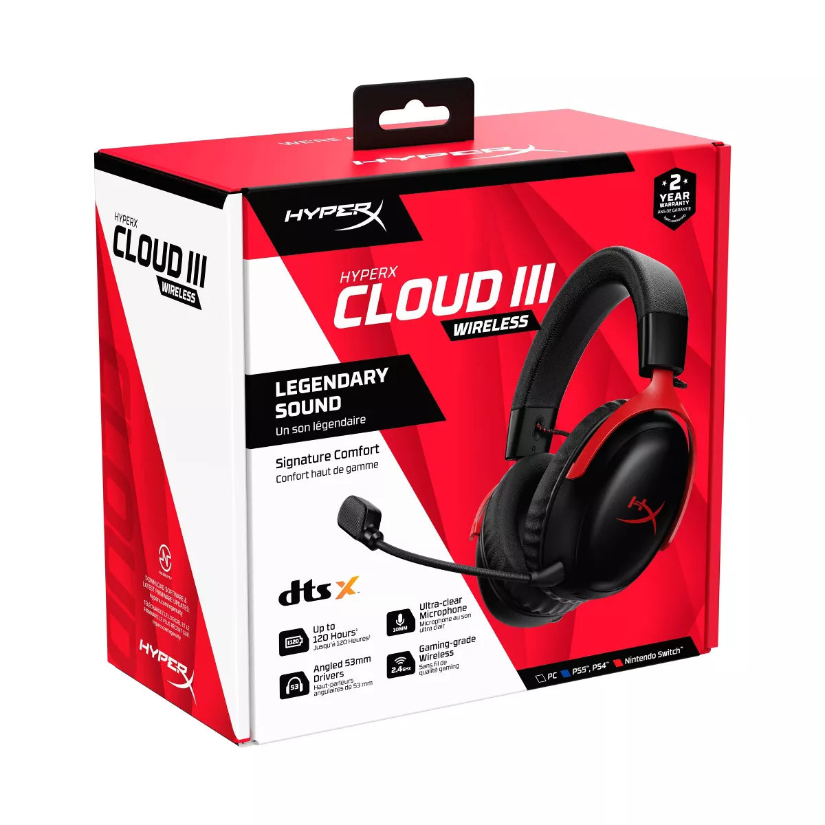 Wireless Gaming Headset for Pc/Playstation 4/5/Nintendo Switch