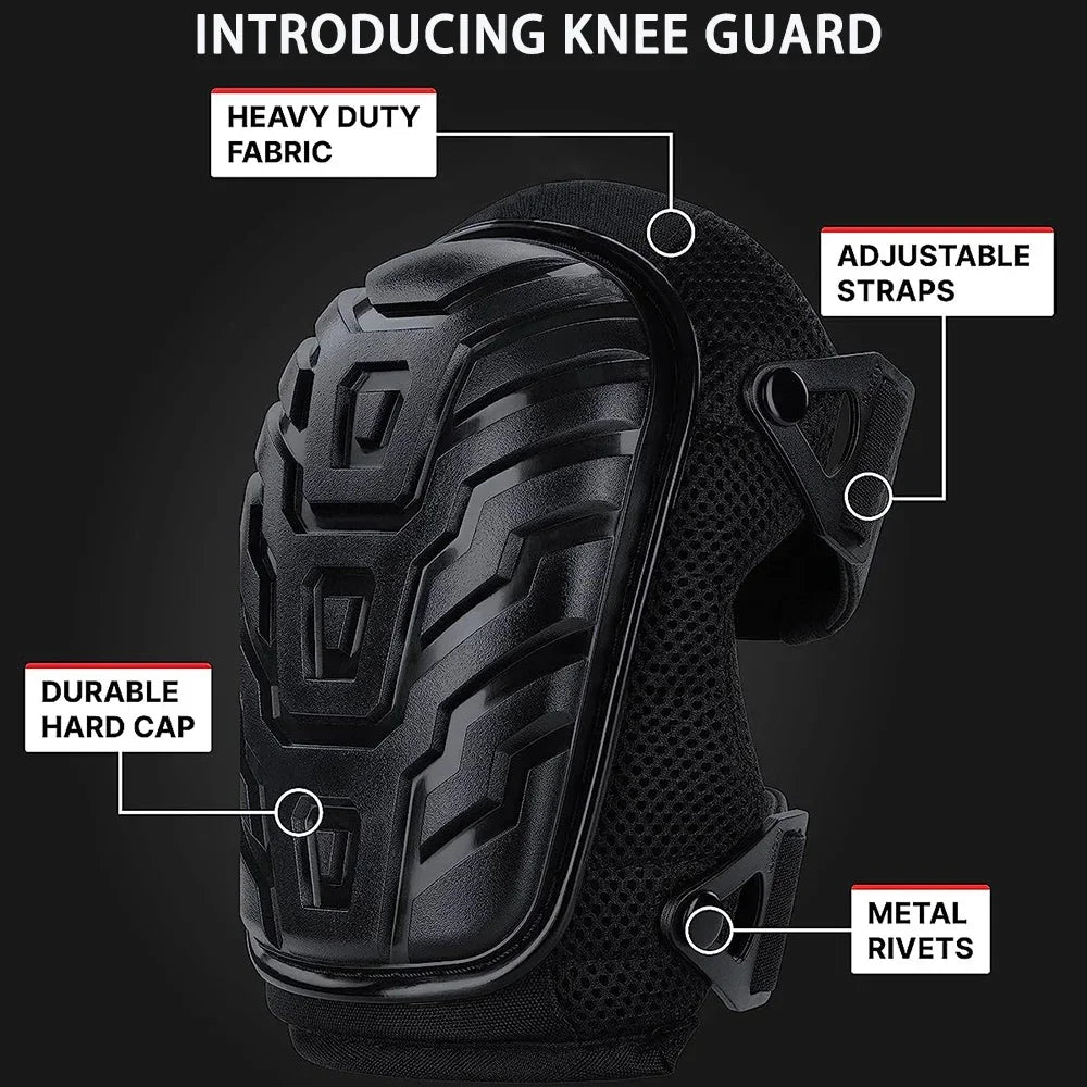 Professional Knee Pads for Work; Gardening & Construction Knee Pads with Thick Gel Cushion,Industrial Heavy Duty Knee Pads1Pair