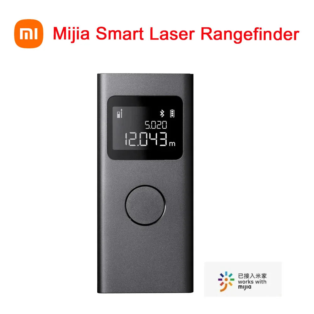 Mijia Smart Laser Rangefinder Real Time Distance Meter LCD Display Laser Range Finder Tape Measure Work with Mijia APP