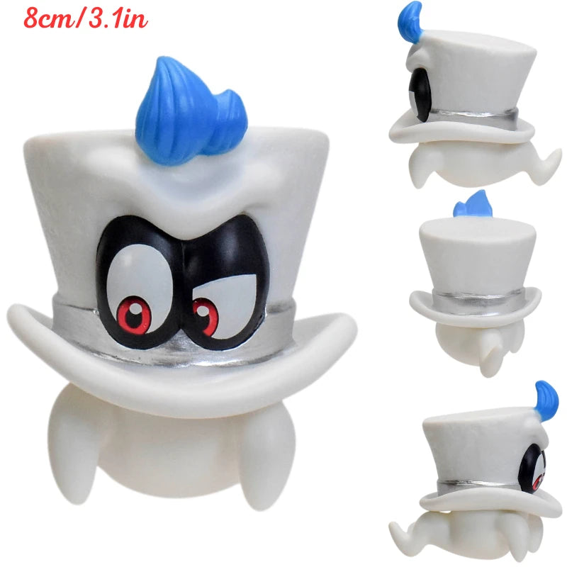MARIO Series Princess Peach Bowser Cool PVC Action Figure Toys Mario Bros Koopa Troopa Donkey Kong Cappy Anime Model Dolls Gifts