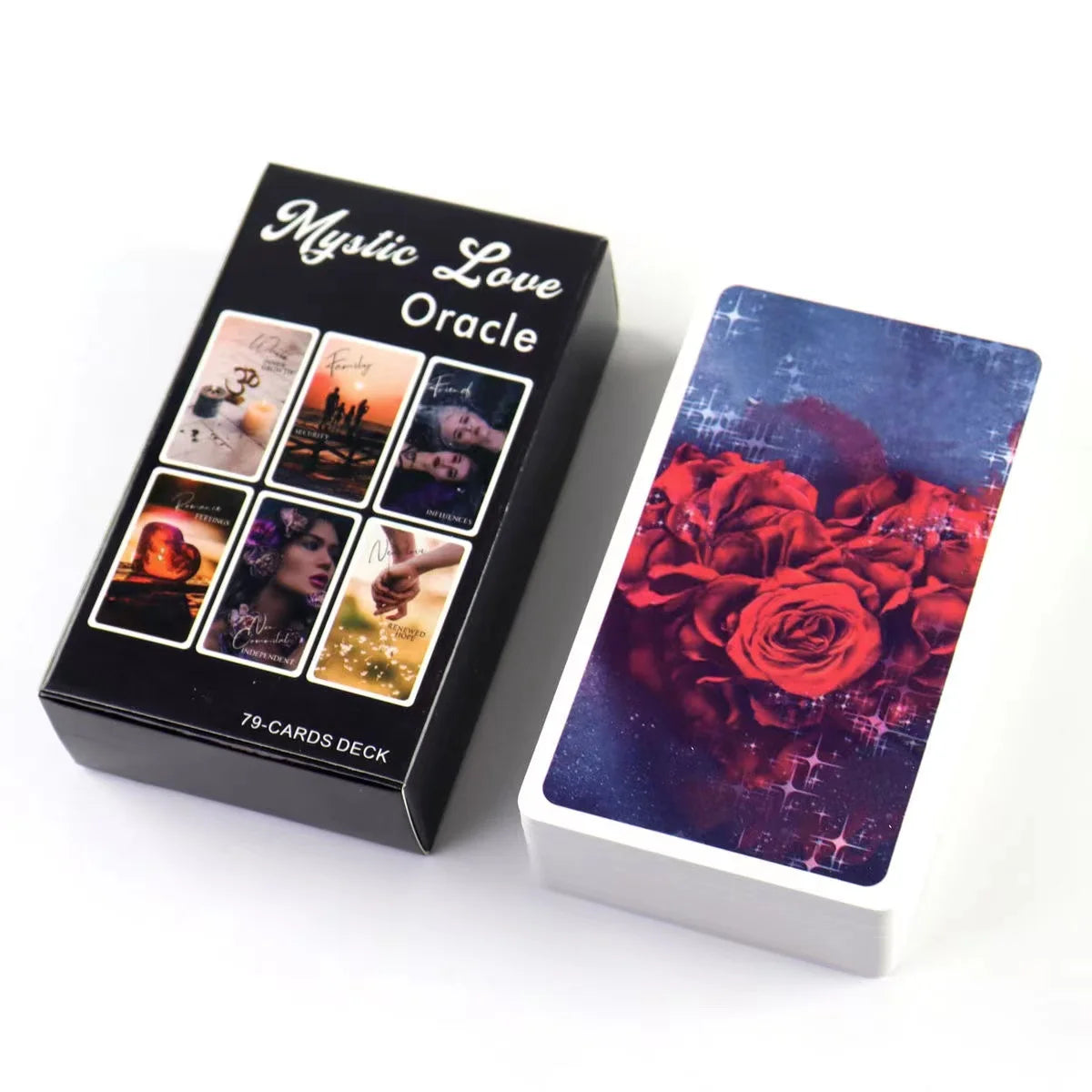 Mystic Love Oracle Cards a 79 Tarot Card Board Game Party Mystical Tarot Divination Tools Table Tarot Deck Party Favor