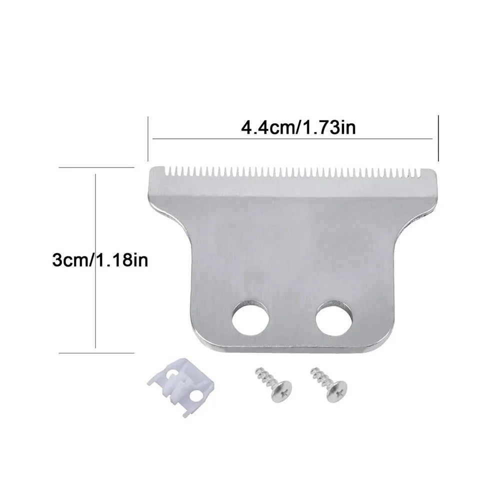 Professional T-Wide Replacement Trimmer Blade Fit for Wahl 5 Star Series Detailer and Cordless Trimmer for Barbers and Stylists