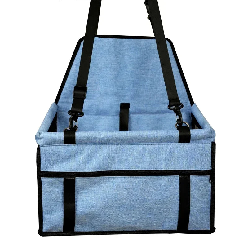 Travel in Style: Waterproof Double Thick Mesh Pet Car Seat Bag & Blanket for Small Dogs - 5 Vibrant Colors Available