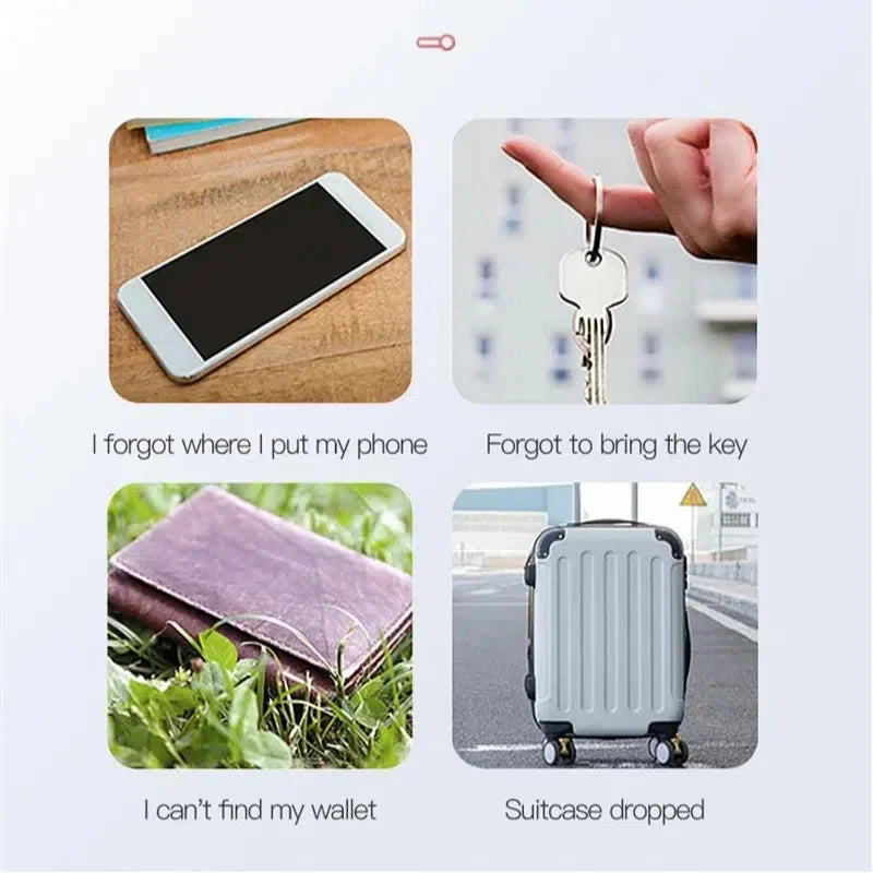 GPS Bluetooth 5.0 Tracker Children Elderly Anti-Lost Mini GPS Device Car Tracking Locator Smart Finder for IOS Android