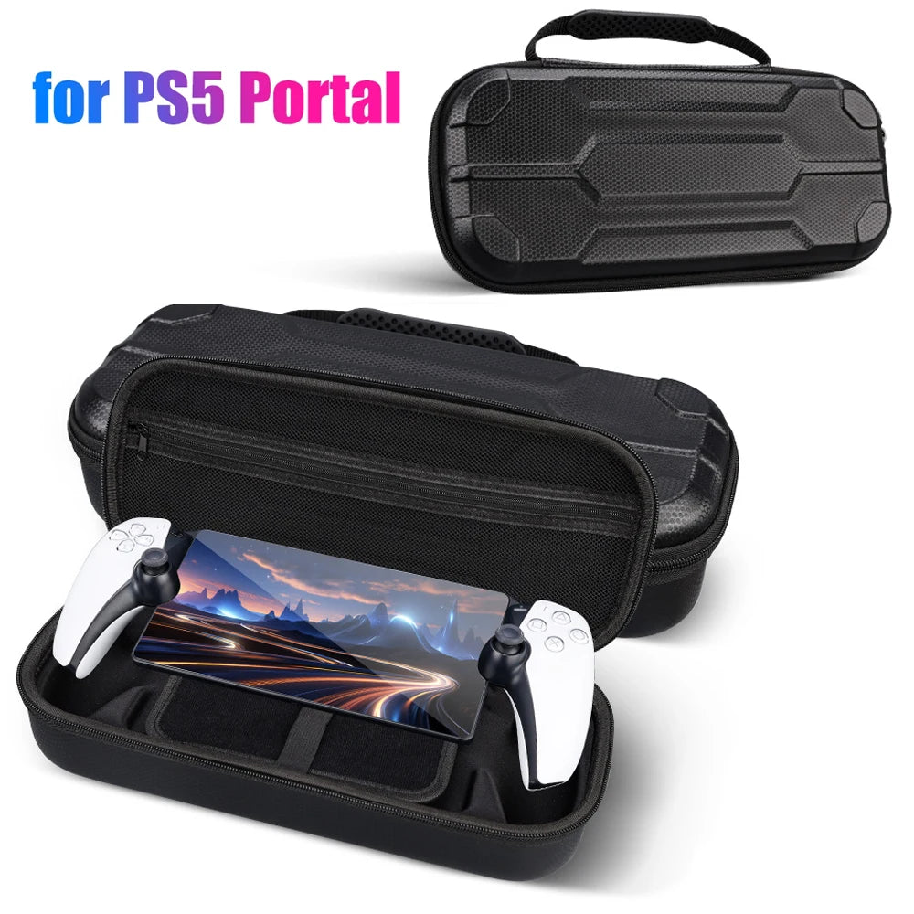 Carrying Case for Sony PS5 Playstation Portal Shockproof Protective Cover Portable Storage Bag Shell for PS Portal Accessories