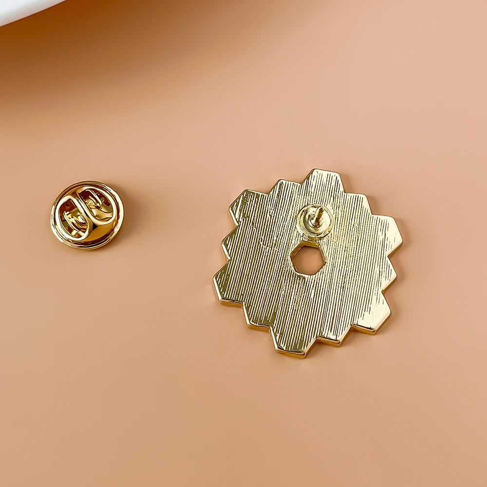 Science James Webb Space Telescope Pin Brooch Astronomy Lapel Beehive Badge Jewelry Gifts for Scientific Enthusiast Student