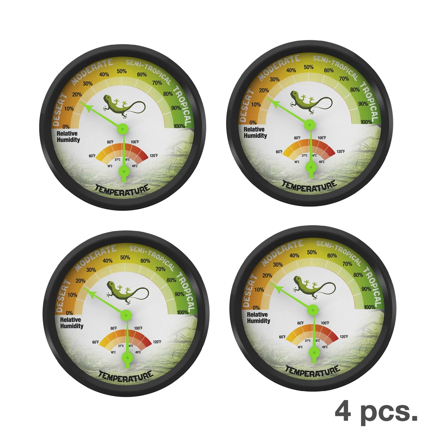 1PCS High Accurately Digital Hygrometers, Indoor and Outdoor Hygrometers, Thermometers for Greenhouses and Reptiles