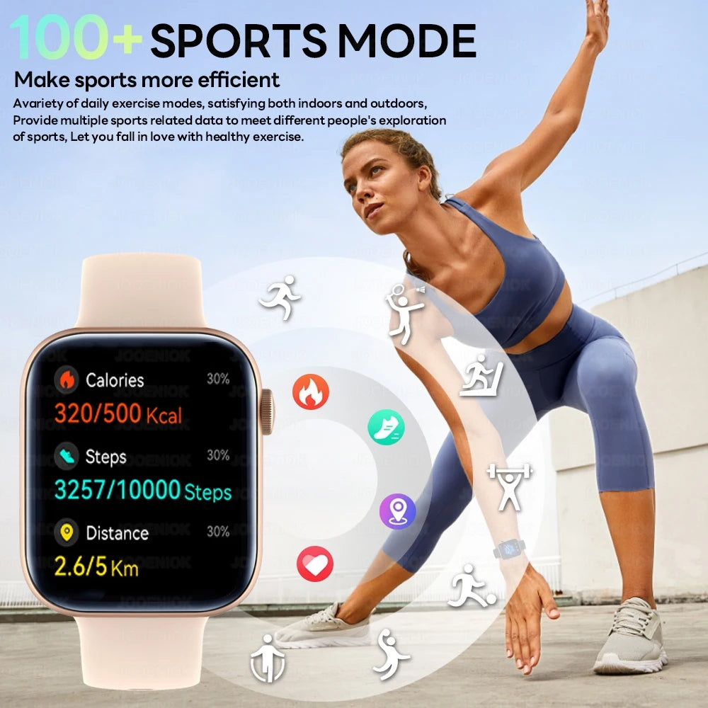 2025 New 1.9-Inch HD Smart Watch Men Bluetooth Call Multiple Exercise Modes Watch Heart Rate IP68 Waterproof Smartwatch Women