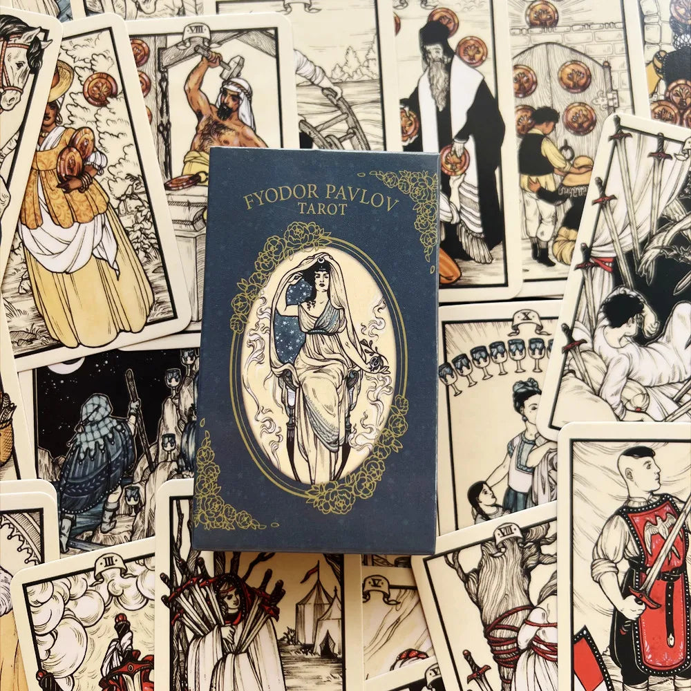 NEW Fyodor Pavlov Tarot Cards Classic Tarot Deck Fortune Telling Divination Board Game