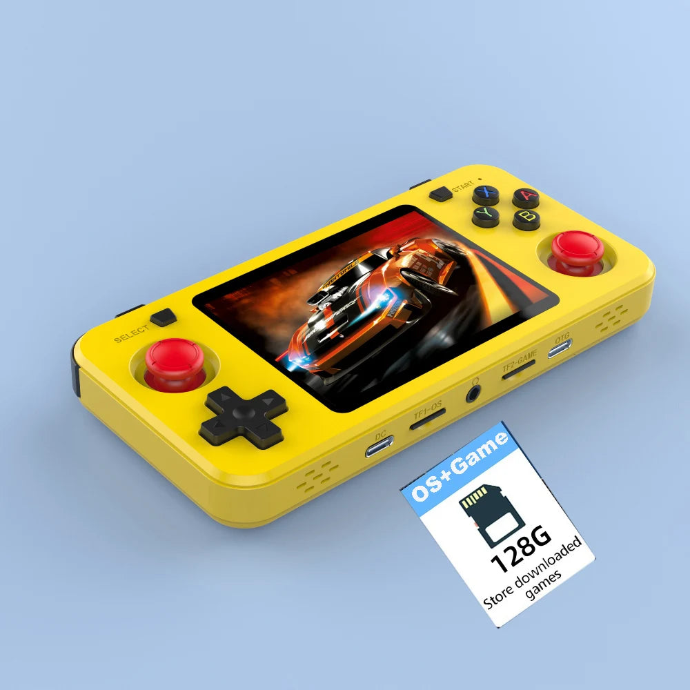 R36H Retro Handheld Game Console ARKOS System Kid Christmas Gift Portable Pocket Video Player 3.5 Inch IPS Screen R36S Landscape