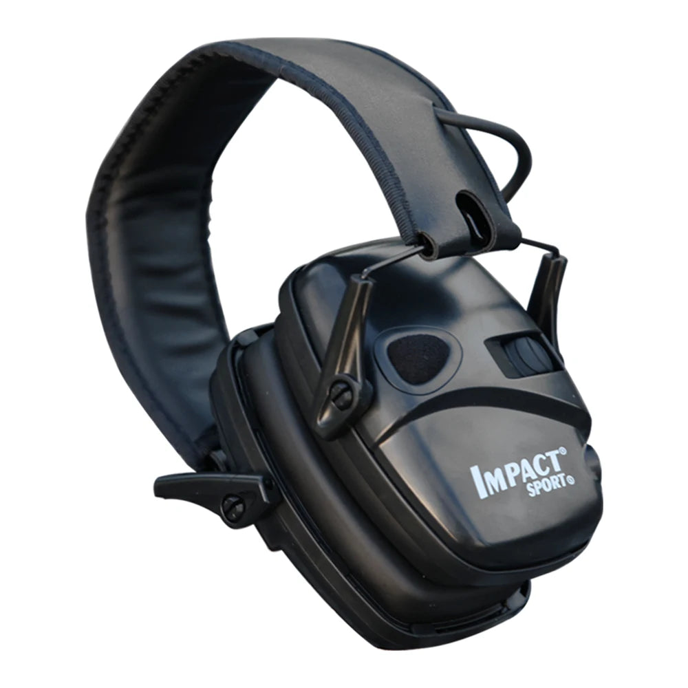 Shooting Electronic Ear Protection Safety Earmuffs Impact Noise Reduction Slim Hearing Protector for Huning Nrr22Db