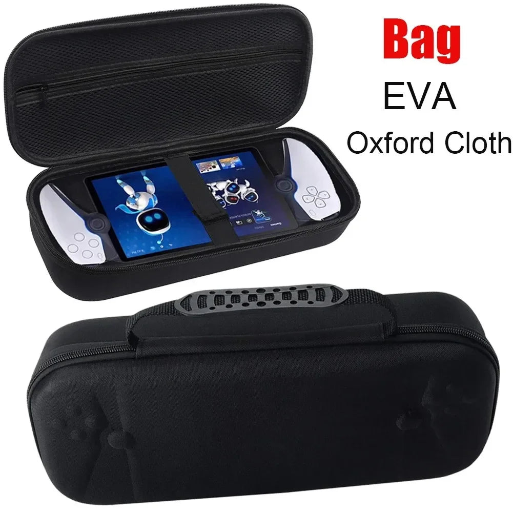 Carrying Case for PS5 Portal Case EVA Hard Carrying Case Storage Bag Anti-Scratch Travel Carry Handbag for Playstation 5 Portal