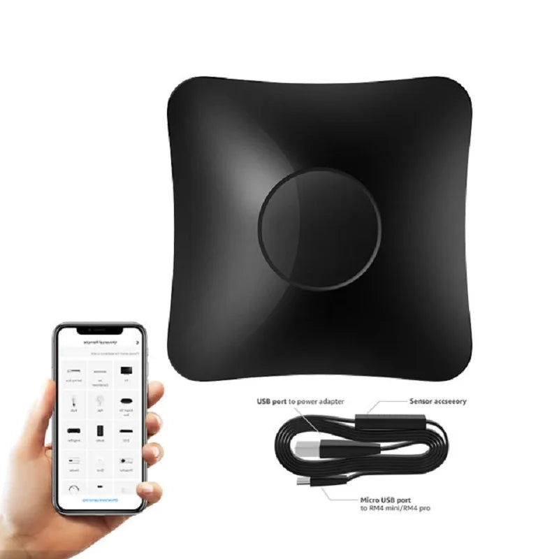 RM4 Pro IR RF HTS2 Sensor Accessory Wifi UNIVERSAL REMOTE Smart Home Automation Works with Alexa and Google Home
