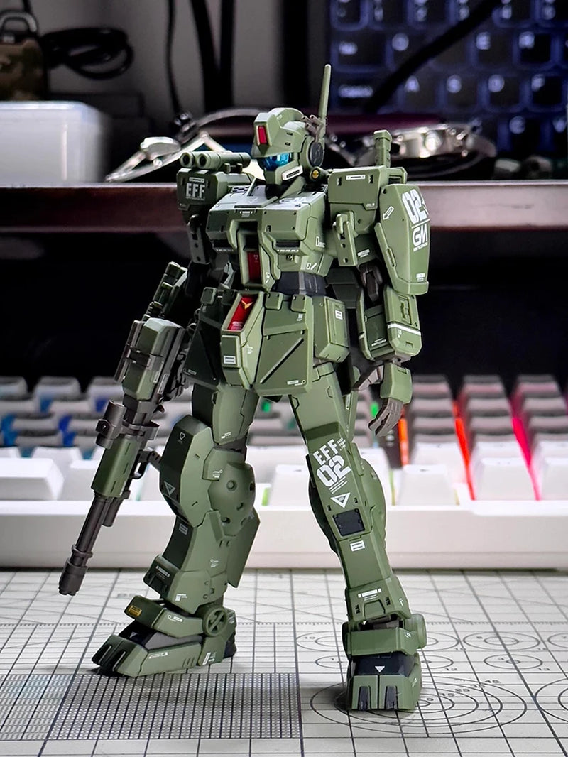 1/144 XFS HG RGM-79S GM Spartan Assembly Model Kit Collection Decorate Model Action Figures Fiugrine Plastic Hobby Doll Toy Gift