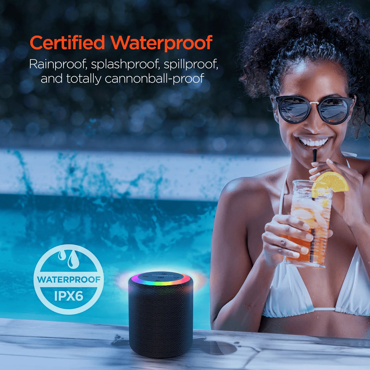 Hypergear Halo Wireless LED Speaker