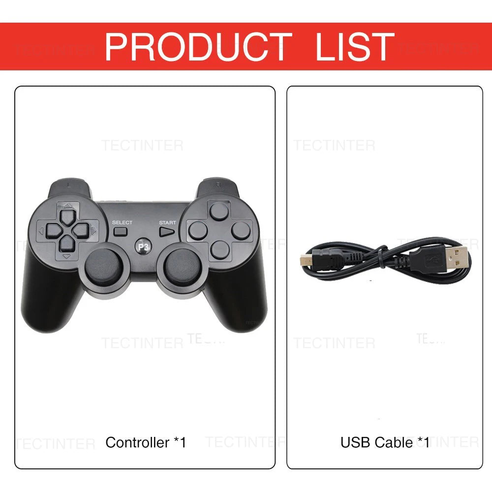 Wireless Gamepad for PS3 Controller Joystick Console Controle for Playstation 3 Joypad Accessories Support Bluetooth