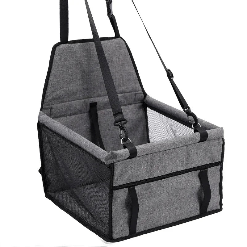 Travel in Style: Waterproof Double Thick Mesh Pet Car Seat Bag & Blanket for Small Dogs - 5 Vibrant Colors Available