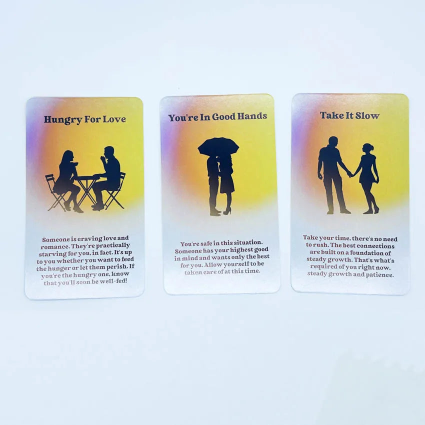 12X7 Cm 56Pcs Sensual Soul Oracle Deck Card Games No Manual