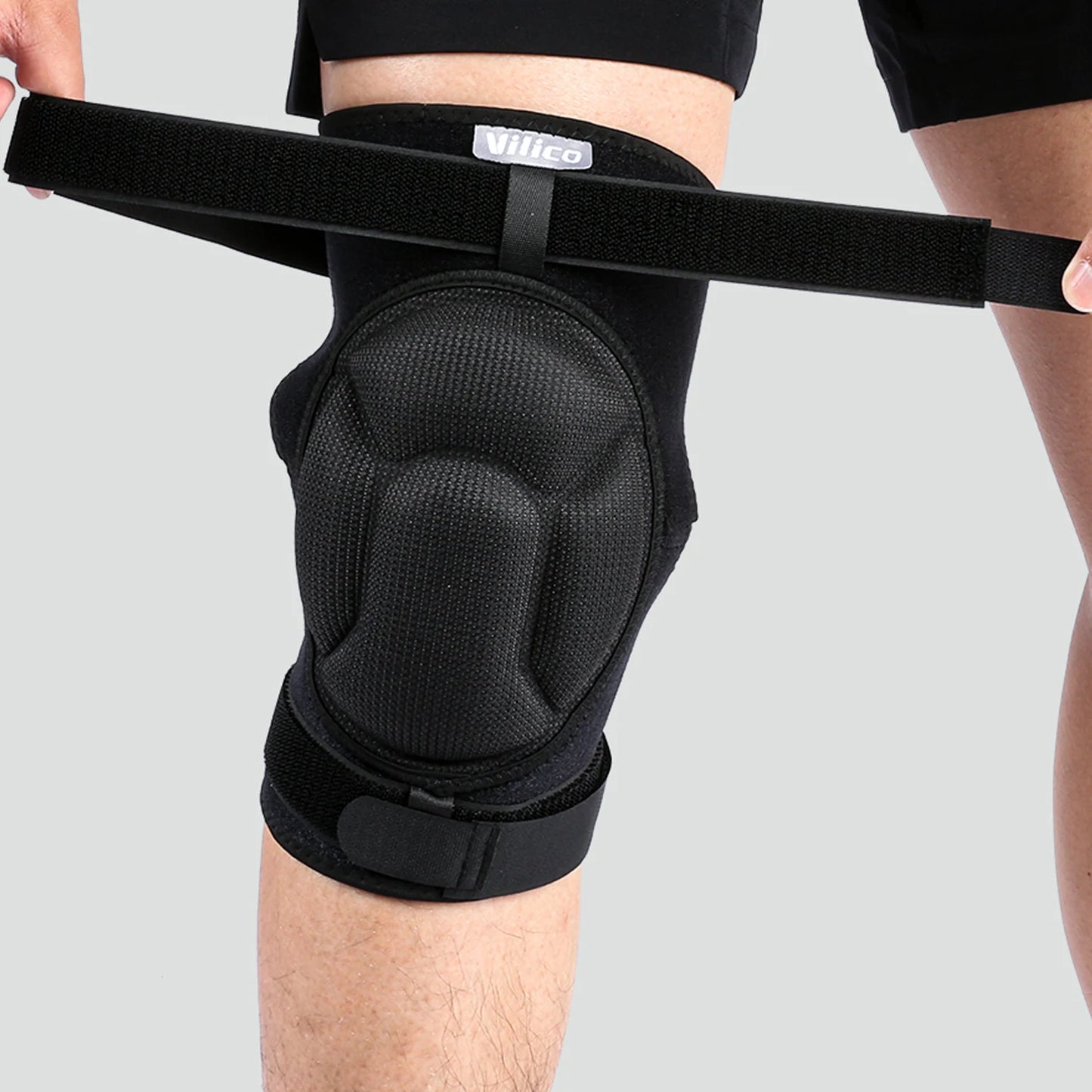 Pressure Strap Protection Sports Thickening Knee Pads Volleyball Extreme Sports Kneepad Brace Support anti Collision Elasticknee