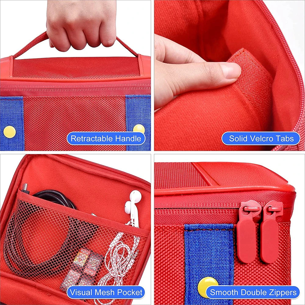 Switch Case for Nintendo Switch Portable Waterproof Hard Protective Storage Bag for Nintendo Switch Console & Game Accessories