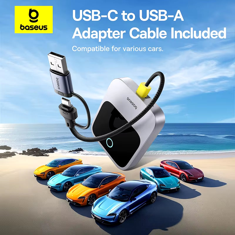 Wireless Carplay Wired to Wireless Carplay Adapter Auto Connect Car Intelligent Systems Plug&Play Bluetooth Smart Carplay