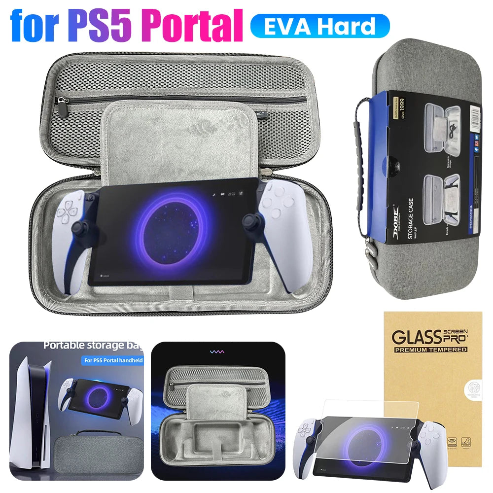 Ps5 Portal Bag Trvel Carrying Case Bag Protective Storage Bag for Ps Portal for Sony Palystation Ps5 Porartal Accessory